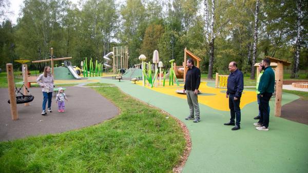 Парк 50-летия Октября благоустроили в&nbsp;Коломне
