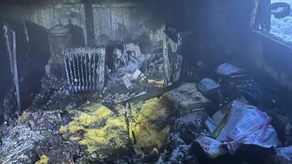 Подросток погиб при пожаре в&nbsp;Подмосковье