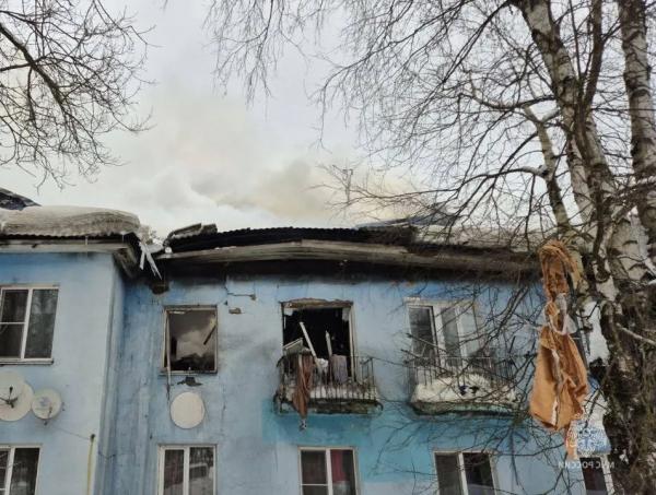 Мужчина и&nbsp;ребенок выпрыгнули из&nbsp;окна при пожаре в&nbsp;Икше