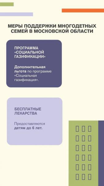 Андрей Воробьев: свыше 20 мер поддержки многодетных семей внедрили в Подмосковье Андрей Воробьев: свыше 20 мер поддержки многодетных семей внедрили в Подмосковье