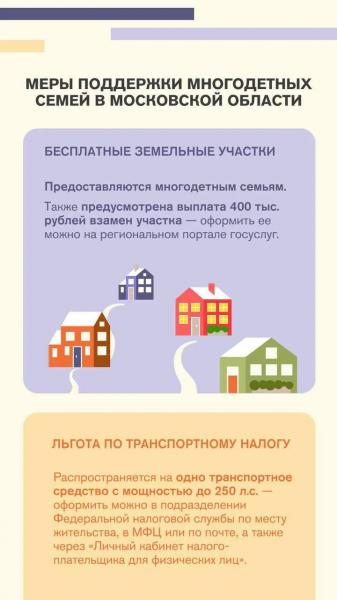 Андрей Воробьев: свыше 20 мер поддержки многодетных семей внедрили в Подмосковье Андрей Воробьев: свыше 20 мер поддержки многодетных семей внедрили в Подмосковье