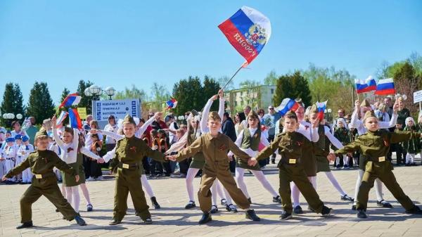 Детский парад ко&nbsp;Дню Победы прошел в&nbsp;Чехове