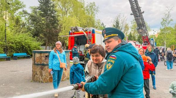 День пожарной охраны отметили в&nbsp;парке Мира в&nbsp;Мытищах